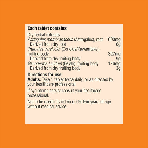 Super Mushroom with Astragalus 30caps-Matakana Pharmacy